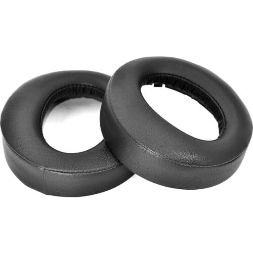 Black Ear Pads Replacement Comfortable Earpads Pillow Ear Pads Replacement Ear Cover For PULSE 3D Wireless Headset Headphone