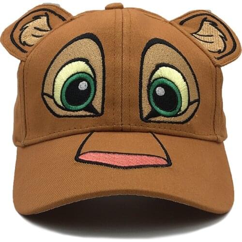 New child Lion King Birthday animation childrens hat cartoon boys and girls Simba baseball cap versatile childrens cap