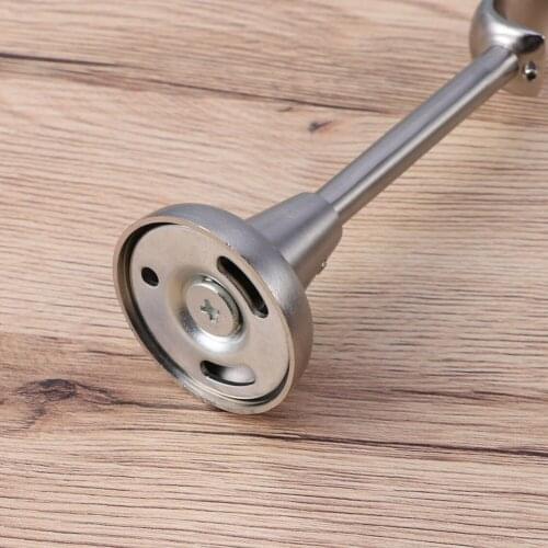 20mm/25mm Double Curtain Rod Brackets Drapery Pole Holder Heavy Duty for Home B1