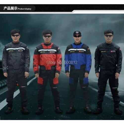 DUHAN moto racing jacket pant Suvs cycling suit jerseys hockey motorcycle Jackets and pants clothing made of Oxford cloth