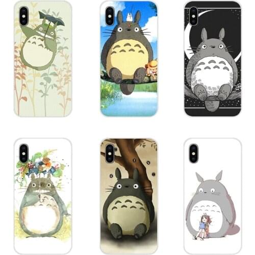 Custom Phone Case For Xiaomi Redmi 4A S2 Note 3 3S 4 4X 5 Plus 6 7 6A Pro Pocophone F1 Cute Totoro Spirited Away Ghibli Miyazaki
