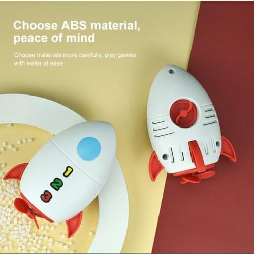 New Bathroom Childrens Bathing Toy Summer Baby Kids Bebe Water Playing Rocket Windup Beach Toys