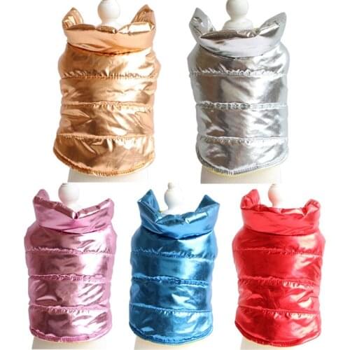 Dog Clothes Pet Autumn Winter Warm Clothes for Small Dog Pet Coat Jacket Winter Clothes for Dogs Chihuahua Pug Jumpsuit Clothing