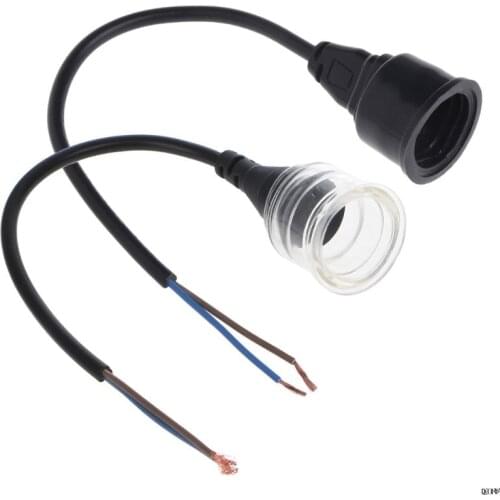 Aquarium Lamp Base Waterproof Soft Rubber Fish Tank Lighting Wire Holder For T8