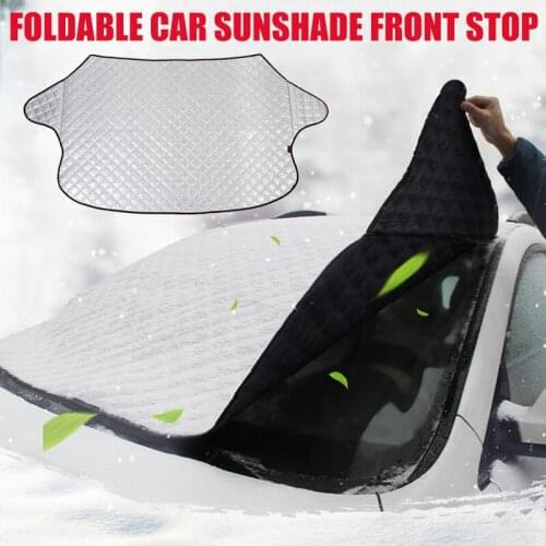 Spot Car Windshield Sunshade Reflective Sun Shade Auto Cover Visor Dustproof for Outdoor Car Styling