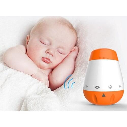 Smart Music White Noise Voice Sensor Rechargeable Baby Infants Therapy Sound Machine Sleep Soother Portable
