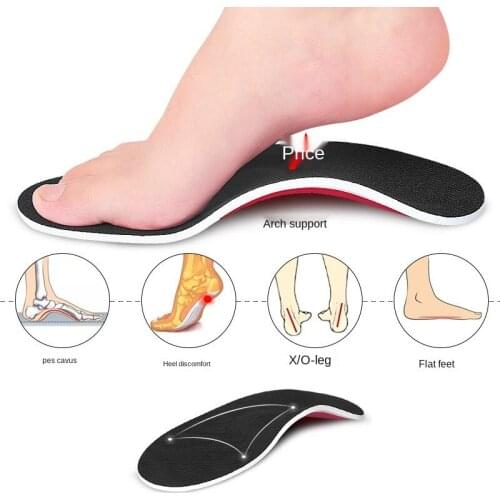 Comfortable Arch Support Flatfoot Orthotic Shoe Insoles Foot Pain Relief Insert Pad Orthopedic For Men Women Plantar Fasciiti