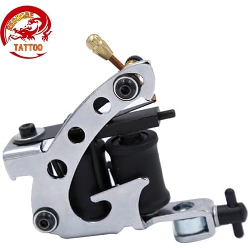 10 Wrap Coils Permanent Tattoo Machine Shader & Liner Carbon Steel Rotary Assorted Tatoo Motor Gun Instrument Tools BA-TM-8889