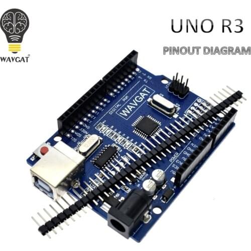 WAVGAT high quality UNO R3 MEGA328P CH340G for Arduino Compatible NO USB CABLE MEGA 2560