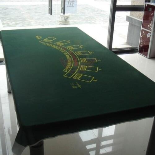 WP-006 Professional Water Resistant Poker Table Cloth, Casino Layout Game Cloth 1PC
