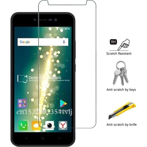 Tempered Glass for BQ BQ-5591 jeans Smartphone Explosion-proof 9H Protective Film cover Protector Case