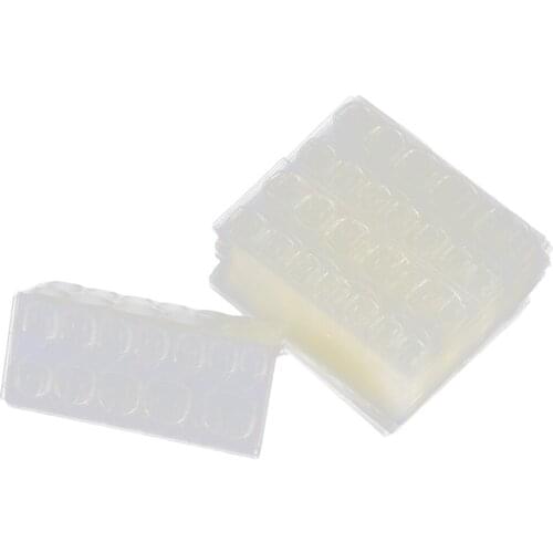 240 Pack Jelly Double Sided Fake Nails Tapes Breathable Sticky Adhesive Glue