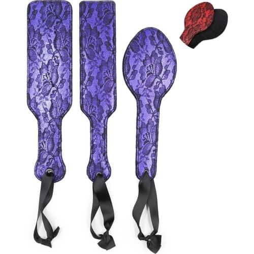 Fast Adaptation Manipulate Kinky Lace Spanking Slave Pleasure Whip Sex Toys for Fetish Bdsm Bondage Paddle Beat Submissive Flirt