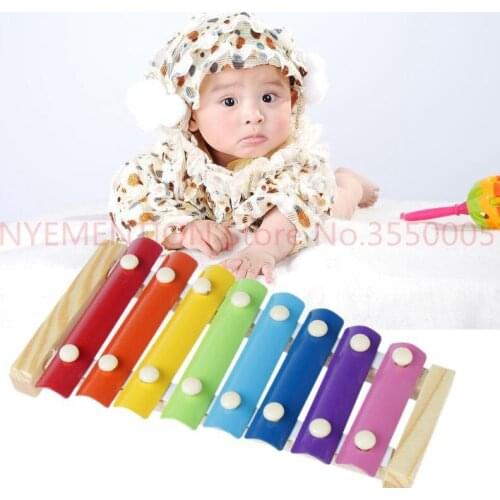 Wooden Xylophone Musical Toys Music Instrument Toy Noise Maker Children Kid Musicality Cultivation Environmental Toys 20pcs