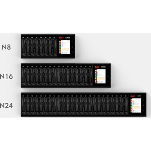 FATJAY ISDT N8 N16 N24 AA AAA Battery Charger DC Smart Battery Charger For Battery of Li-lon LiHv Ni-MH Ni-Cd LiFePO4 Eneloop