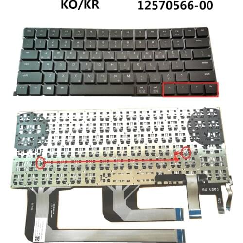 Laptop/Notebook KO/KR Backlight Keyboard for Razer Blade 17 pro RZ09 12570566-00 911100129450
