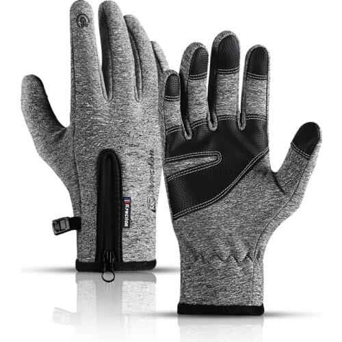 Kyncilor Bicycle Riding Touch Screen Gloves For Man/Women Waterproof/Velvet Mountain Road Bike Riding Cold Gloves Autumn/Winter