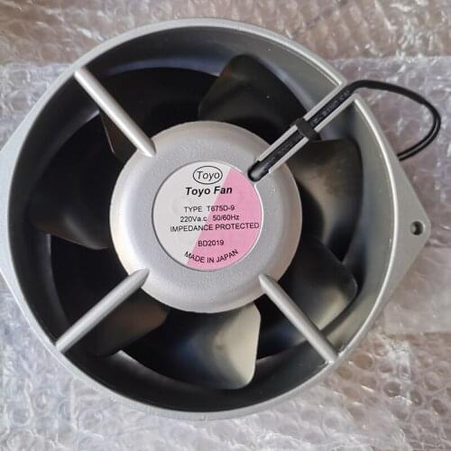NEW ORIGINAL TYPE T675D-9 200VAC 17215055 aluminum frame fan 6month warranty
