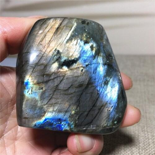 Natural Labradorite Quartz Crystal Specimen Home Furnishing Decoration Stone And Crystal Reiki Healing Ornament