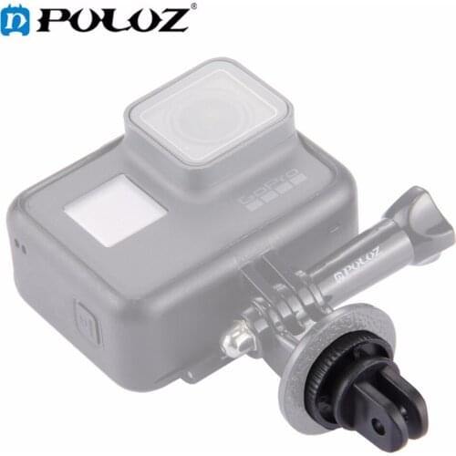 PULUZ Mini 1/4 inch Screw Tripod Mount Adapter for GoPro Hero 5 Black edition GoPro HERO5 /4 /3+ /3 /2 /1 Cameras,2.2cm Diameter