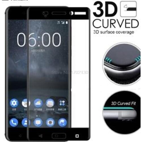 For Nokia 3 Full cover 2.5D Explosion Proof Tempered Glass for nokia three screen protector toughened protective film