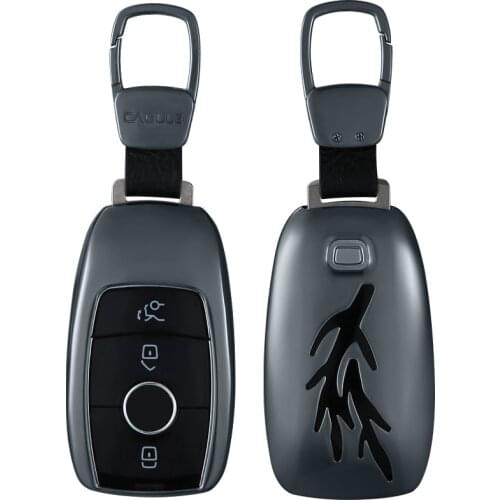 1PC Car Key Case Aluminum Alloy Smart Key Cover Case Shell Storage Bag for Mercedes Benz E Class W213 E200 E300 E320 S320 S350