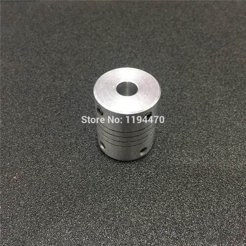 1pcs DR 3/4/5/6/6.35/7/8/10mm D19 L25 Flexible Clamp Coupling CNC Stepper Motor 3D Printer Shaft Coupler Encoder Connector