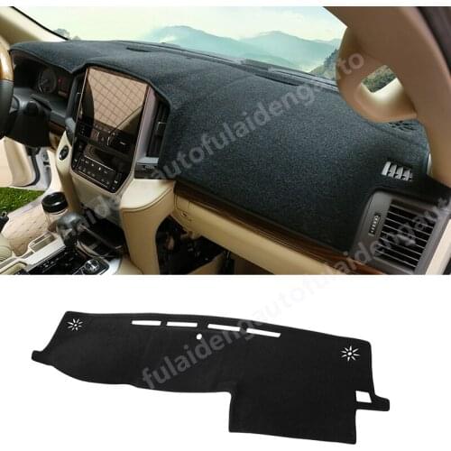 1pcs For Toyota Land Cruiser LC200 2016-2020 Inner Dashboard Dash Mat DashMat Sun Cover Pad Car Accessories