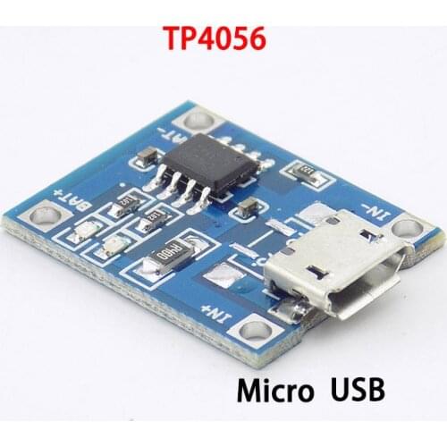 5pcs TP4056 Micro USB 5V 1A 18650 Module Charging Board Functions Li-ion Lithium Battery Charger For Diy Kit