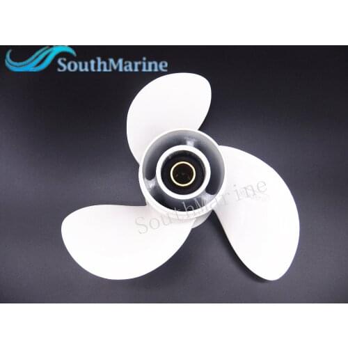 8 1/2 x 8 1/2 -N Aluminum propeller for Yamaha 6hp 8hp 9.9hp F6 F8 F9.9 Boat Engines 6G1-45941-00-EL 8 1/2x8 1/2 -N