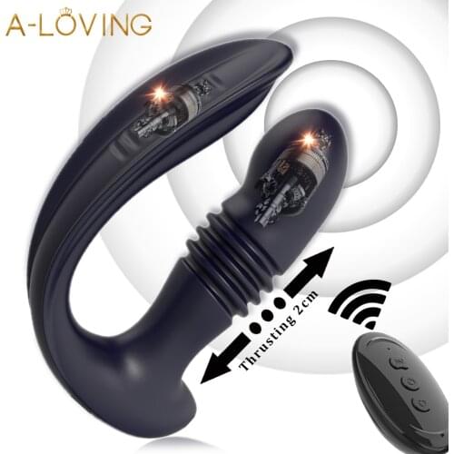 Anal Vibrator Prostate Masturbators Vibrations Erotic Massager for men Anal Butt Plug Dildos Remote Control Sex Toys for Adult