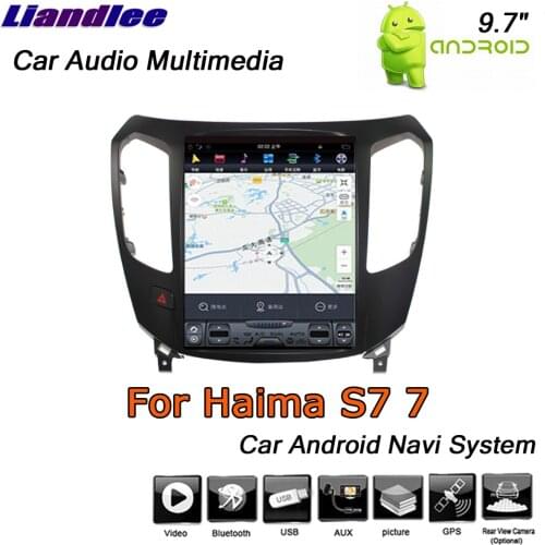 Car Android Multimedia Player For Haima S7 2013-2015 Stereo Vertical Screen Radio Video Wifi USB GPS Navigation System 9.7"