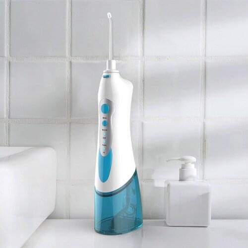 Electric Dental Punch Third Gear Mode USB Interface Charging High Frequency Pulse Strong Cleaning ABS Oral Irrigator
