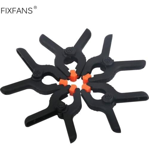 FIXFANS 2inch 65mm LCD Screen Fastening Clamp Small Plastic Spring Clips Non-slip Handle Mobile Phone Tablet Repair Hand Tool