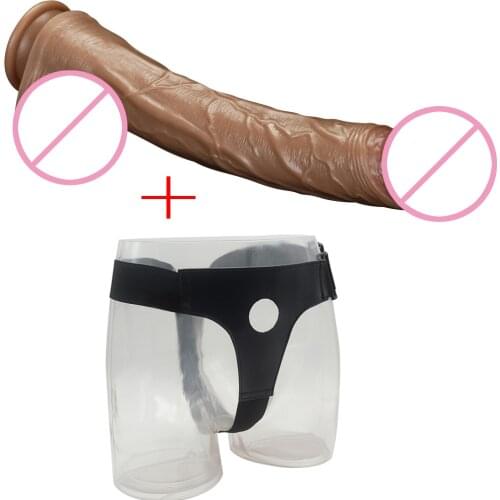 Simulation penis Sex toys Lesbian Sex Goods Sex toy Lesbian false penis Wearing Style of Fake Penis Women Harness Sex Products