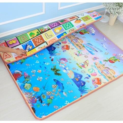 Carpets For Kids Waterproof Baby Play Mat Toddlers Soft Crawling Blanket Children Rug Infant Games Toys Educational Mats