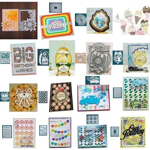 2021 CH New Arrival Sunflower and Branches Metal Cutting Dies For Scrapbooking DIY Cards Stencil Paper Craft Handmade Album