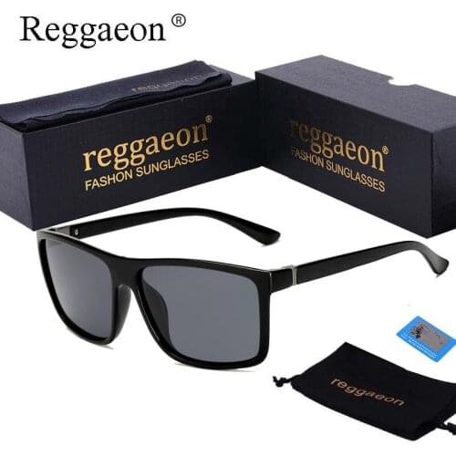Reggaeon Fashion 2019 polarizing sunglasses, male polarizer, sunglasses design, retro womens wear brand UV400 sunglasses