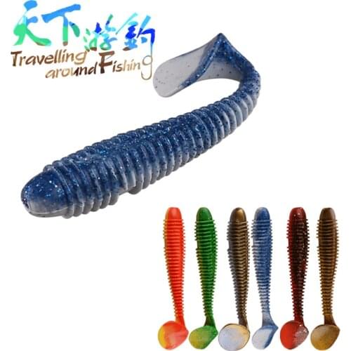TAF Soft Fishing Baits 65mm/25.7g 90mm7.7g Paddle Tail Swimbait Silicone Lures Isca Artificial Pesca Leurre Peche Fishing Tackle