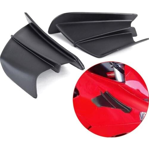 Motorcycle Front Fairing Aerodynamic Winglets for BMW Honda Yamaha Kawasaki Suzuki Windshield Wing Fairing