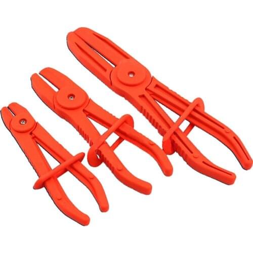 Car Styling 3pcs Hose Clamps Pliers Hose Fastener Hose Cut-off Pliers Tubing Sealing Auto Repair Plastic Pliers For Auto Repair