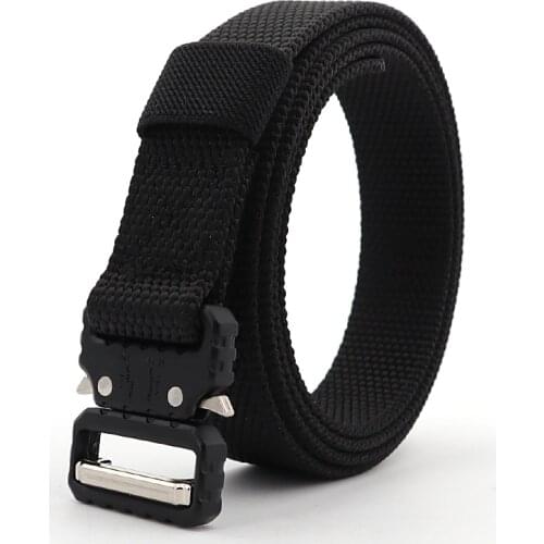 25MM Womens canvas Belt Mens belt Canvas Nylon Thin Belt Quick Release Couple Color Genuine Belt Luxury Gift Belt