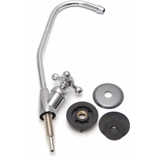 1/4" Reverse Osmosis System Stainless Steel RO Drinking Water Filter Faucet Tap With Accessories