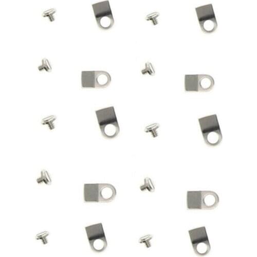 2/6/10Sets Optional Stainless Steel Movement Securing Washer Casing Clamp Tab+Screw Kit For ETA2836/2834/2824 Replacement Parts