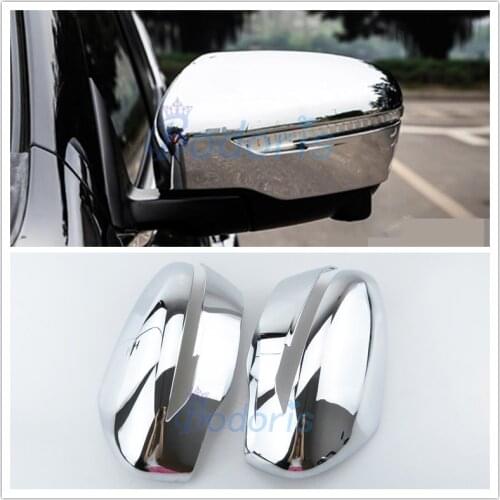Accessories For Nissan Juke Door Mirror Cover Rear View Overlay Trim 2014 2015 2016 2017 2018 Frame Panel Chrome Car Styling