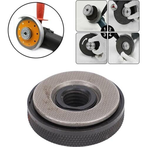 Quick Clamping Self Tightening Locking Nut Accessories forAngle Grinders