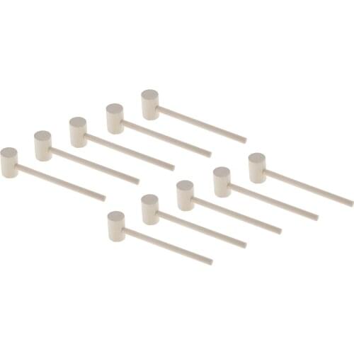 30Pieces Jewellers Wooden Hammer Mallet Beating Gavel Tools