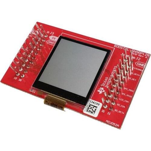 1 pcs x BOOSTXL-SHARP128 LS013B7DH03 LCD 1.28" 128x128 monochrome pixels Display LaunchPad Platform Evaluation Expansion Board