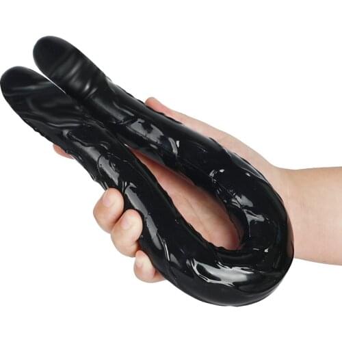 44cm Long Double Dildo Big Size for Couples Lesbian Vagina Masturbation Anal Massage Anus Dilators Sex Toy For Women Wellness