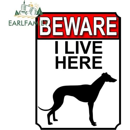 EARLFAMILY 13cm x 9.5cm for Shiba Inu Dog The Tail Sign RV Car Assessoires Sticker Caravan Decal Car Refrigerators Scratch-Proof